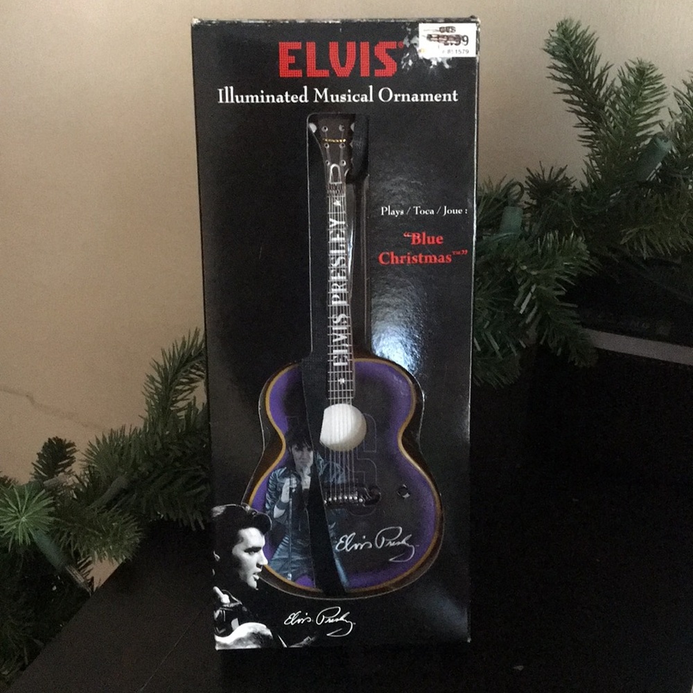 Elvis Musical Ornament